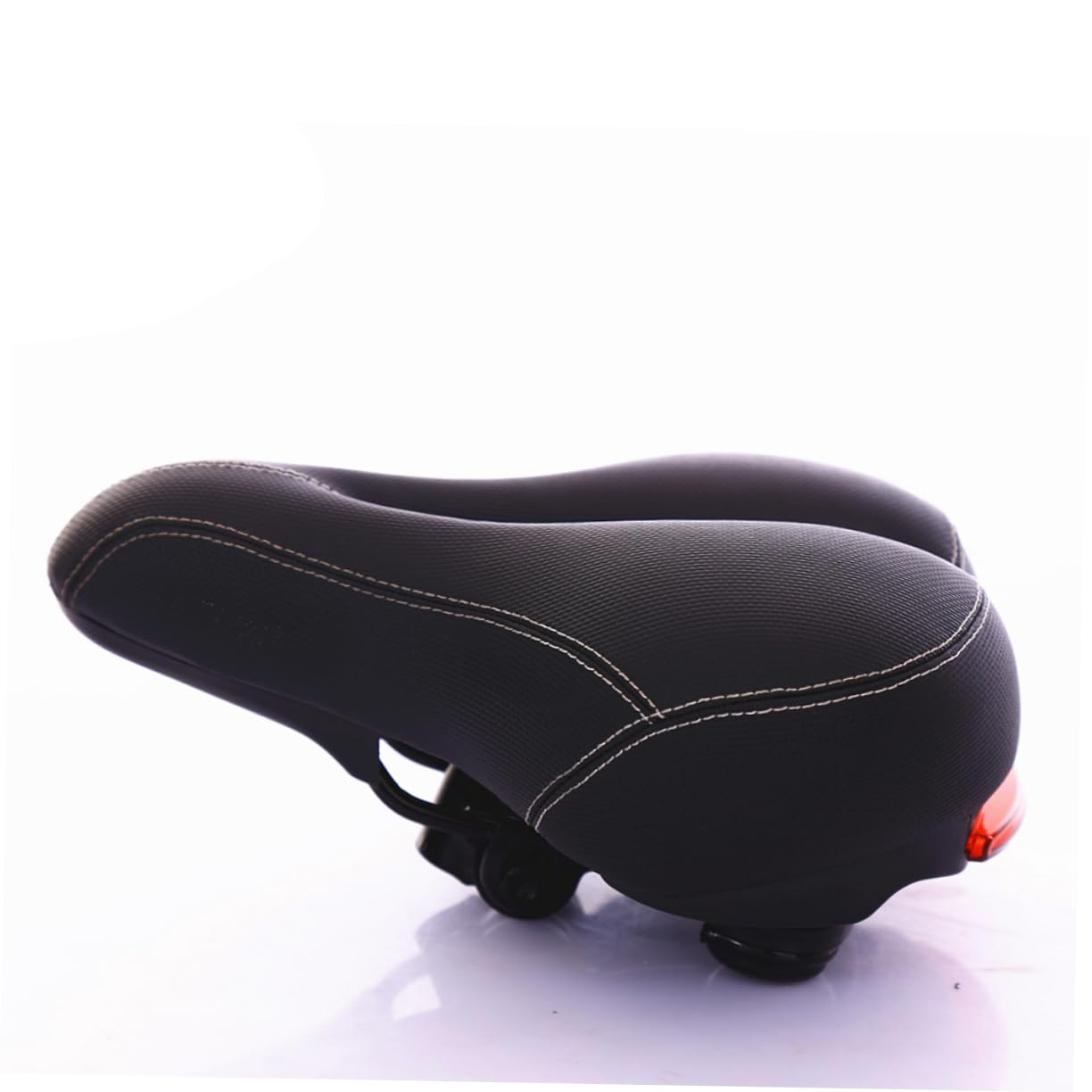 **BESPORTBLE Comfortable Mountain Bike Seat Cushion - Padded MTB Saddle for Enhanced Riding Comfort, Black Wide Gel Liner - Perfect for Long-Distance Cycling, Trail Riding & Commuting**