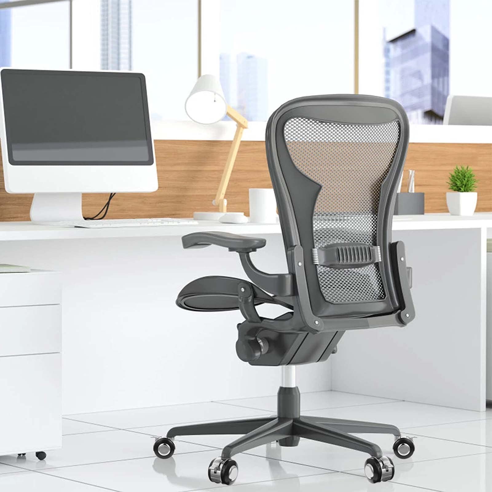 Best Office Chair Wheels for Carpet - Heavy Duty Replacement Casters for Desk & Gaming Chairs - Noise Reducing Rollerblade Style Casters - Perfect for Home Office, Conference Rooms & Workspaces