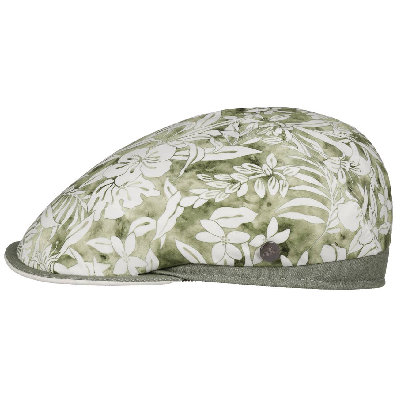 Lierys Floral Flat Cap for Women - Stylish Summer Hat for Outdoor Activities, Travel, and Casual Wear
