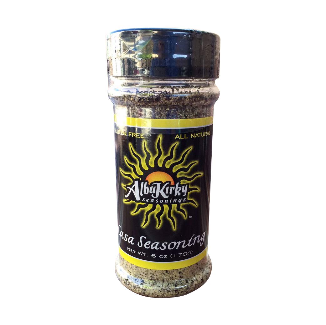 AlbuKirky All-Purpose Seasoning - Gluten-Free, No MSG, 6oz - Perfect for Grilling, Roasting & Everyday Cooking