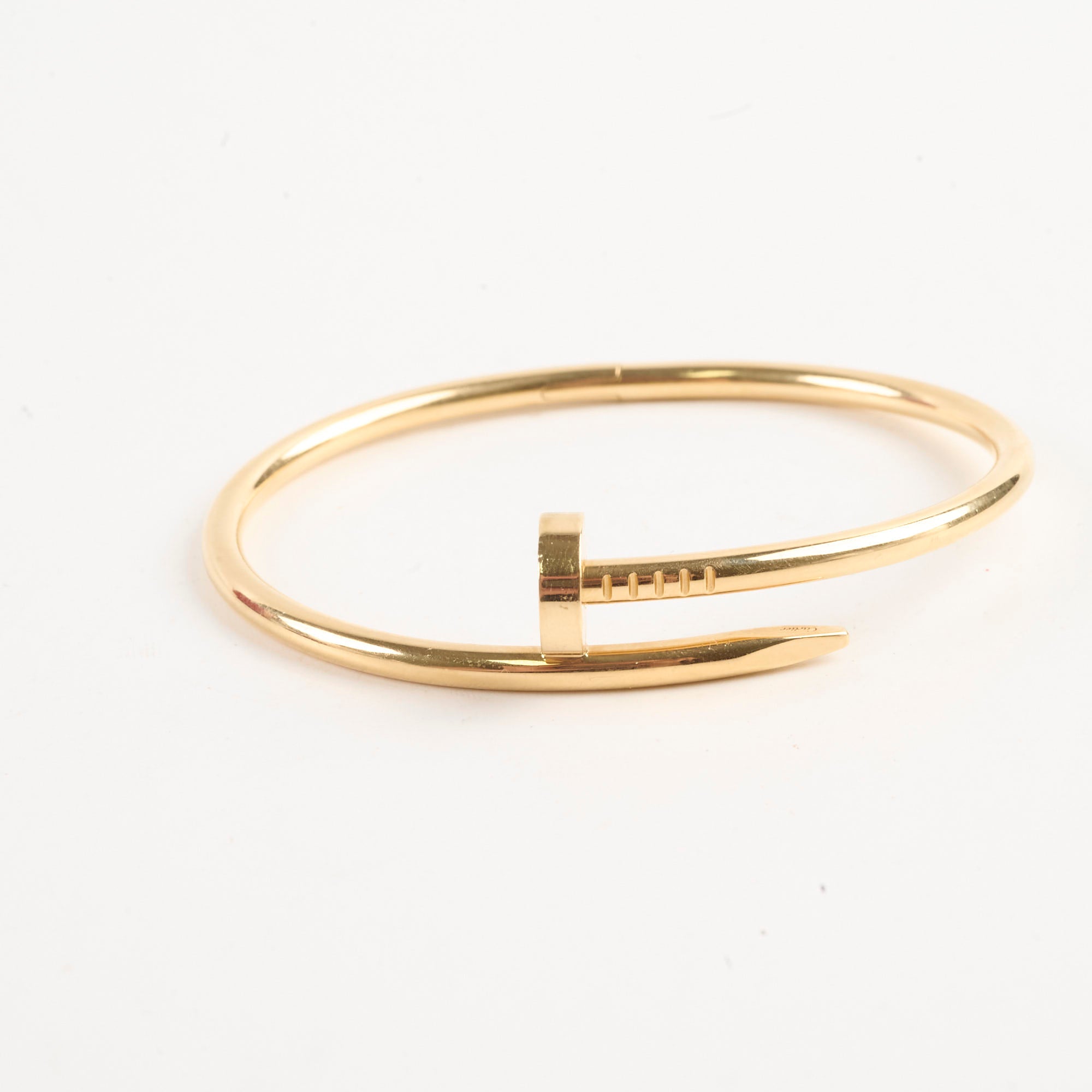 Cartier Juste Un Clou JUC 18K Yellow Gold Bracelet - Luxury Jewelry for Women, Elegant Everyday Wear & Special Occasions