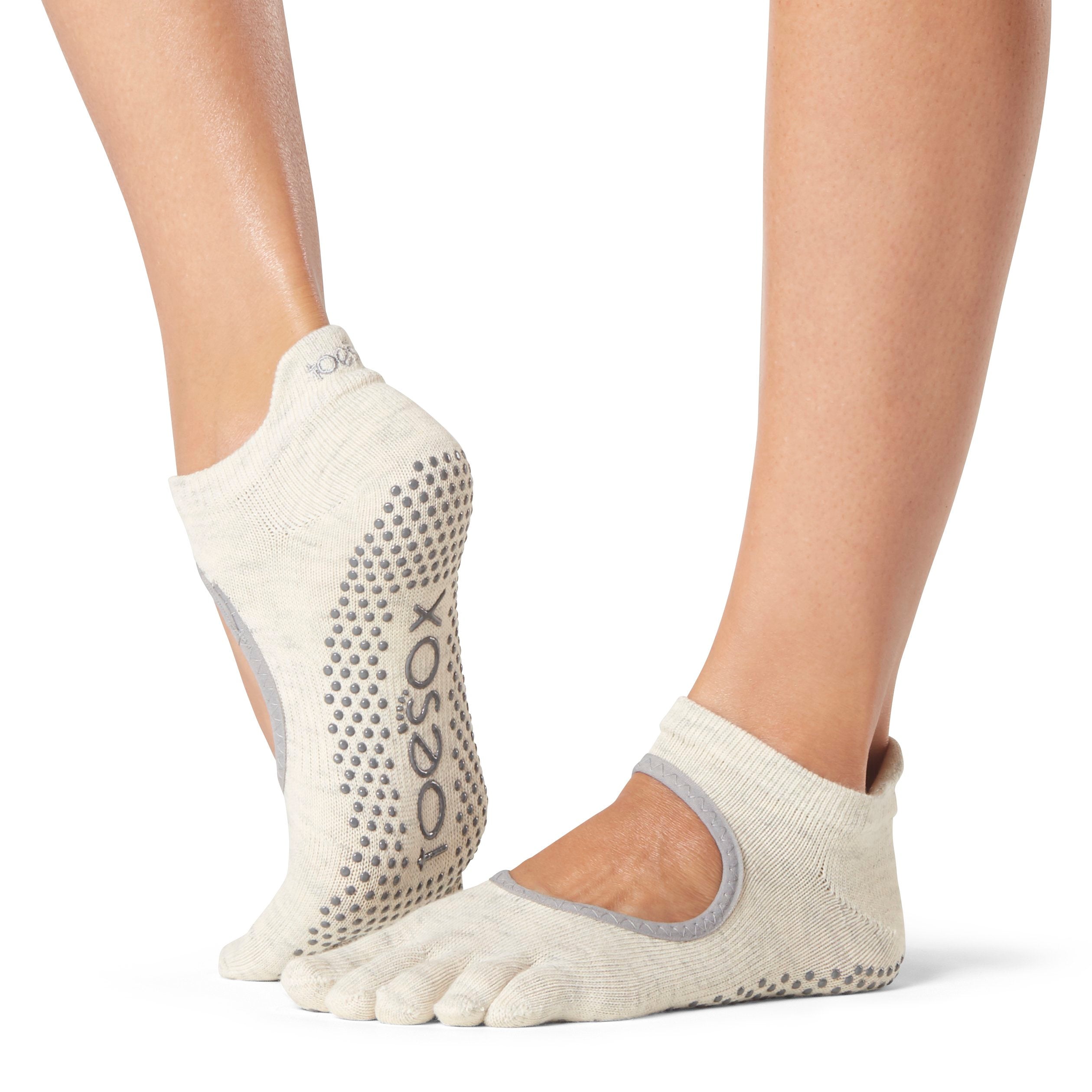 ToeSox Bellarina Grip Socks - Non-Slip Ballet Dance Socks for Women (Fall Collection 2020) - Perfect for Yoga, Pilates, Barre & Dance Classes