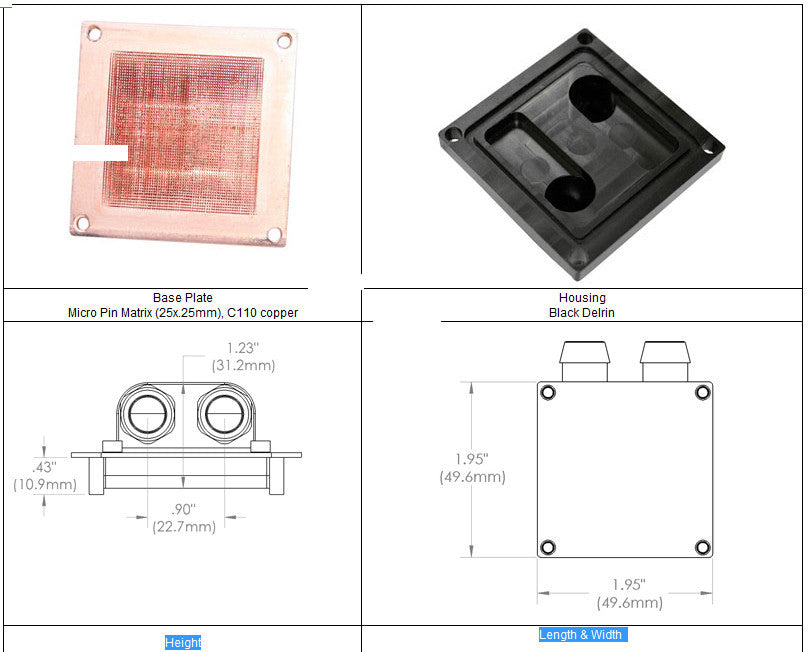 Swiftech MCW82 Universal GPU Water Block - High-Performance Liquid Cooling for PC Gaming & Overclocking - Perfect for Custom Water Cooling Rigs and High-End Gaming PCs