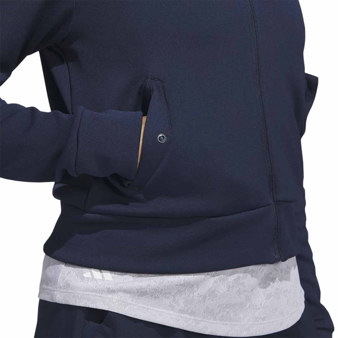 adidas Women's Golf Bomber Jacket HS8977 - Lightweight Windbreaker for Golfing & Outdoor Activities - Perfect for Spring & Fall Weather