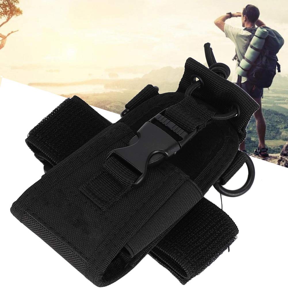 PUSOKEI Universal Radio Holster - Heavy Duty Arm Bag & Carry Pouch for UV5R, UV82, TYT UV5RA, Kenwood Walkie Talkies - Perfect for Security Guards, Construction Workers & Outdoor Enthusiasts