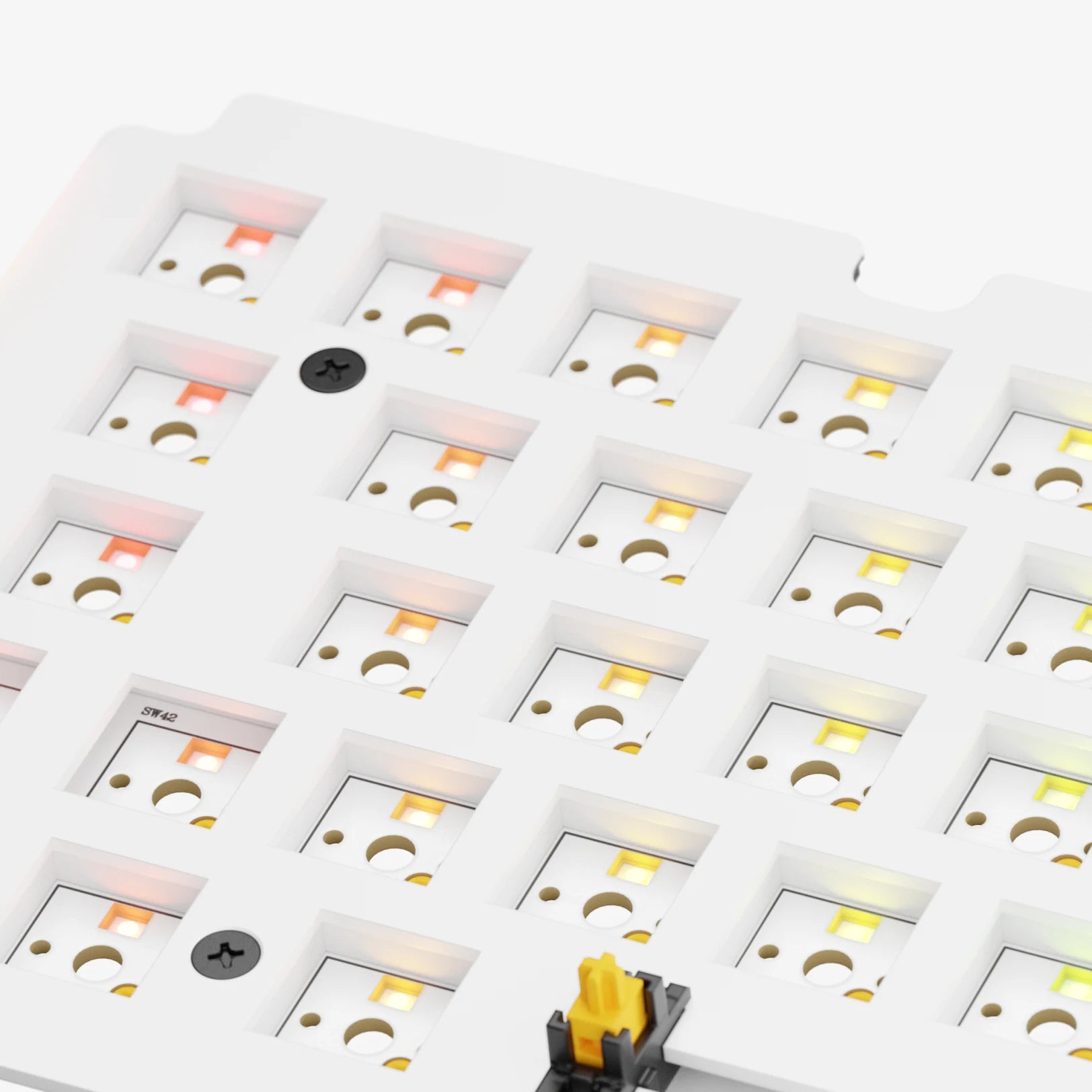 GMMK 3 Mechanical Keyboard Switch Plates - Compatible with GMMK 3 60% 65% 75% Layouts - Aluminum Steel PC Material - Perfect for Gaming Typing & Custom Keyboard Builds
