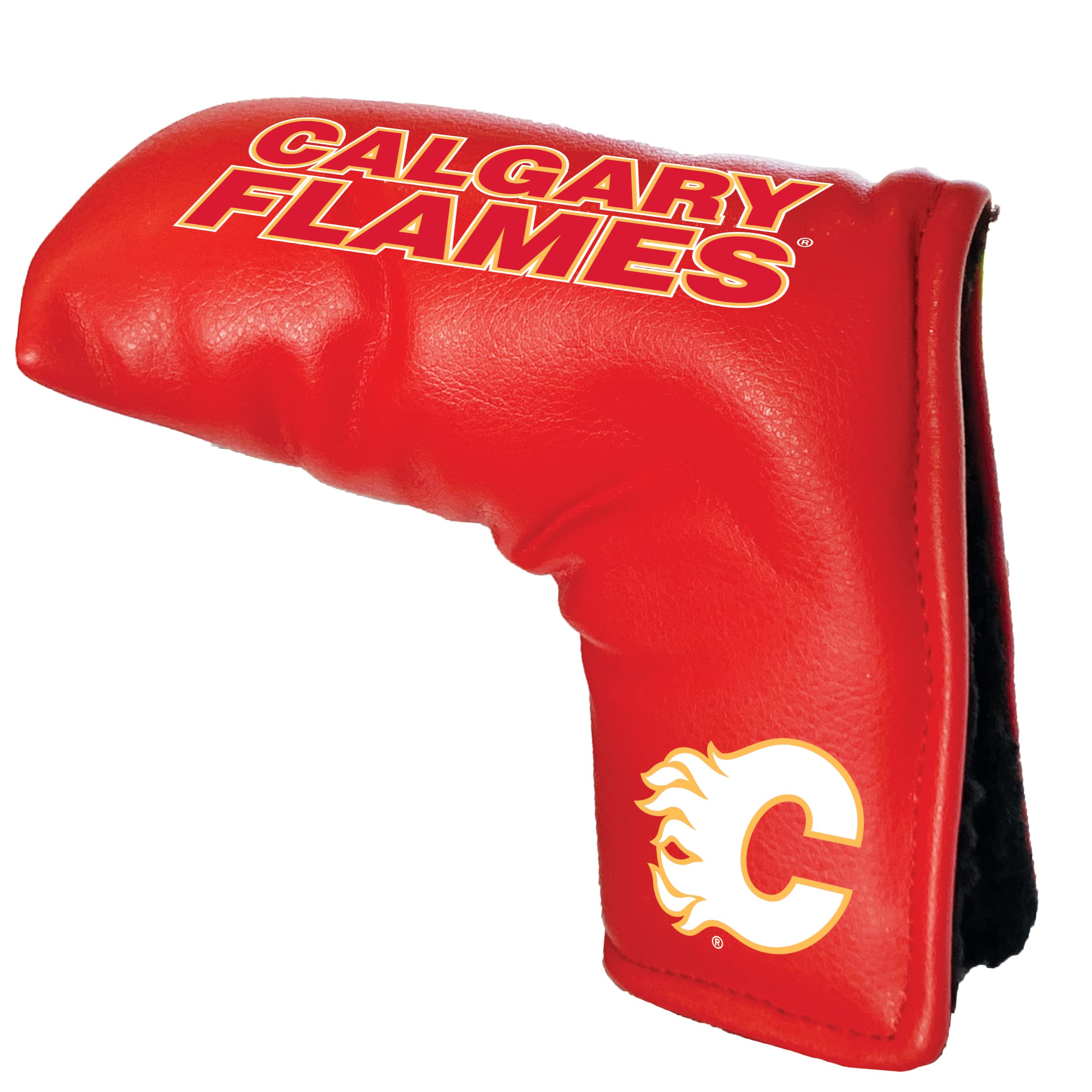 Team Golf NHL Calgary Flames Tour Blade Putter Cover - Premium Printed Golf Club Headcover for Scotty Cameron, Taylormade, Odyssey, Titleist, Ping & Callaway Putters | Perfect for Golf Tournaments & Course Play