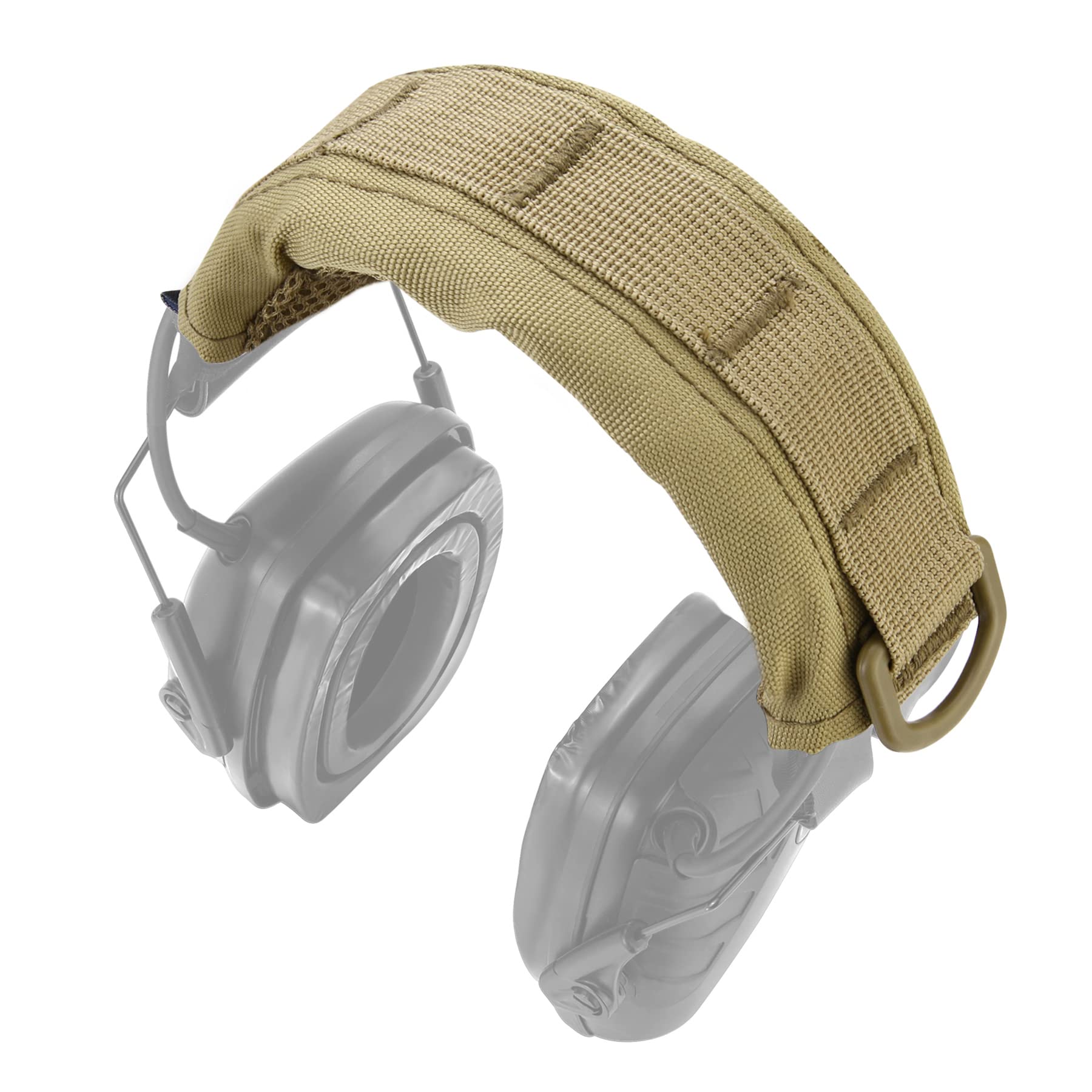 PROHEAR HC01 Tactical Advanced Earmuff Cover - Modular Replacement for 3M WorkTunes, Peltor, Howard Leight, Impact & Walker Razor Headsets (Desert Camo) - Perfect for Shooting Range, Construction & Outdoor Work Protection