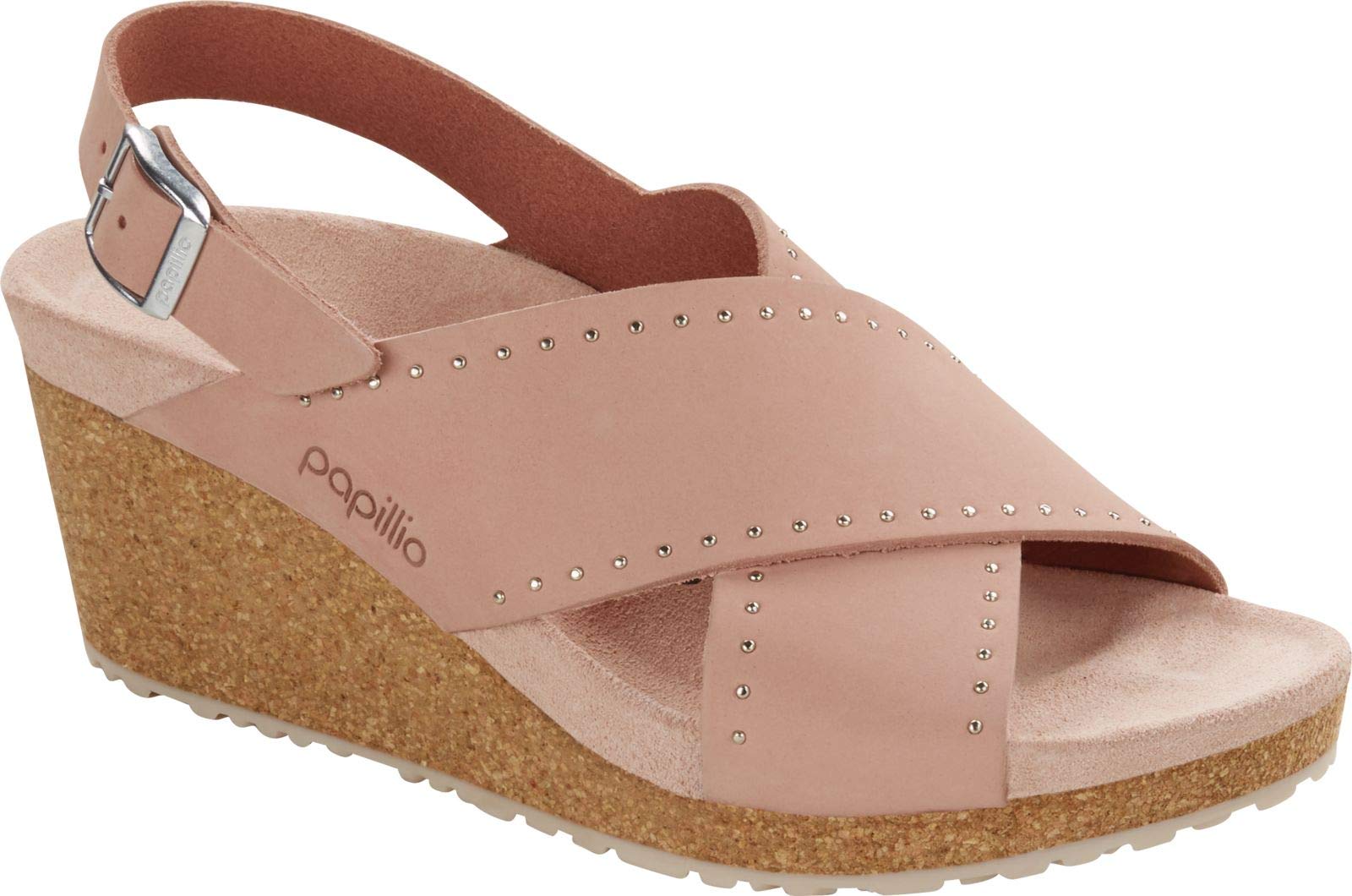 Birkenstock Women's Samira Wedge Sandal - Comfortable Cork Footbed Slide Sandals for Women | Perfect for Summer, Beach, Vacation & Casual Outfits