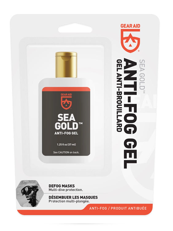 Gear Aid (McNett) Sea Gold Anti Fog Gel for Scuba Masks & Goggles - Prevent Fogging for Clear Underwater Vision While Diving, Snorkeling & Swimming