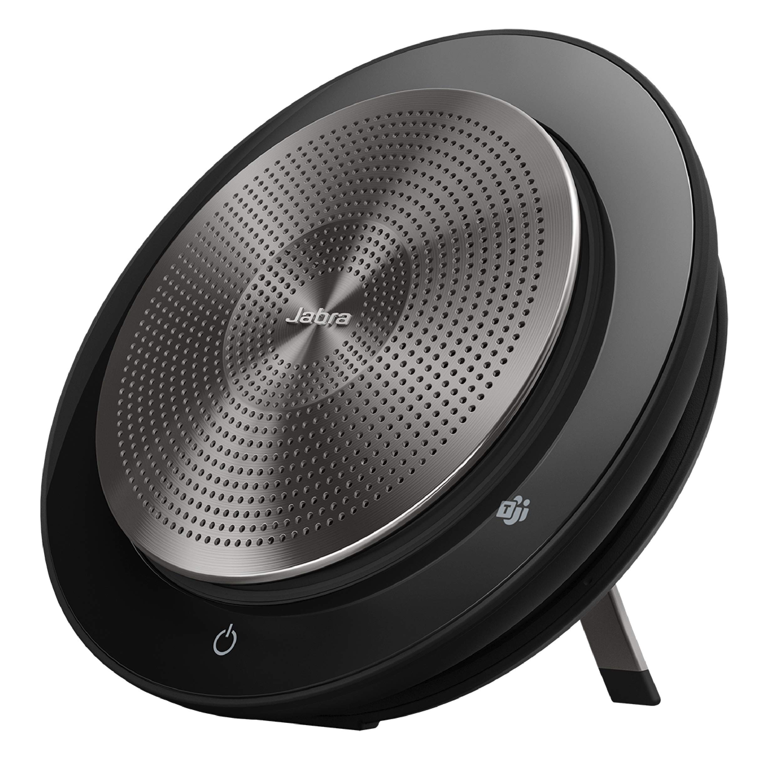 Jabra Speak 750 MS Wireless Bluetooth Speakerphone with Link 370 USB Adapter - Portable Conference Speaker for Crystal Clear Meetings Anywhere - Microsoft Teams Certified - Perfect for Home Office, Remote Work & Virtual Meetings