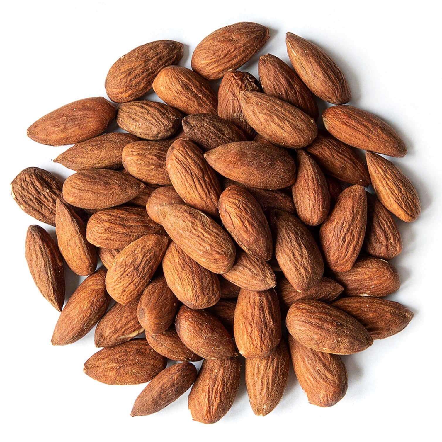 Organic Dry Roasted Almonds, 8 Pounds – Non-GMO, Unsalted, Vegan, Keto, Paleo, Kosher, Bulk Snacks | High in Protein, Fiber, Vitamin E & Minerals | Perfect for Healthy Snacking, Baking & Meal Prep
