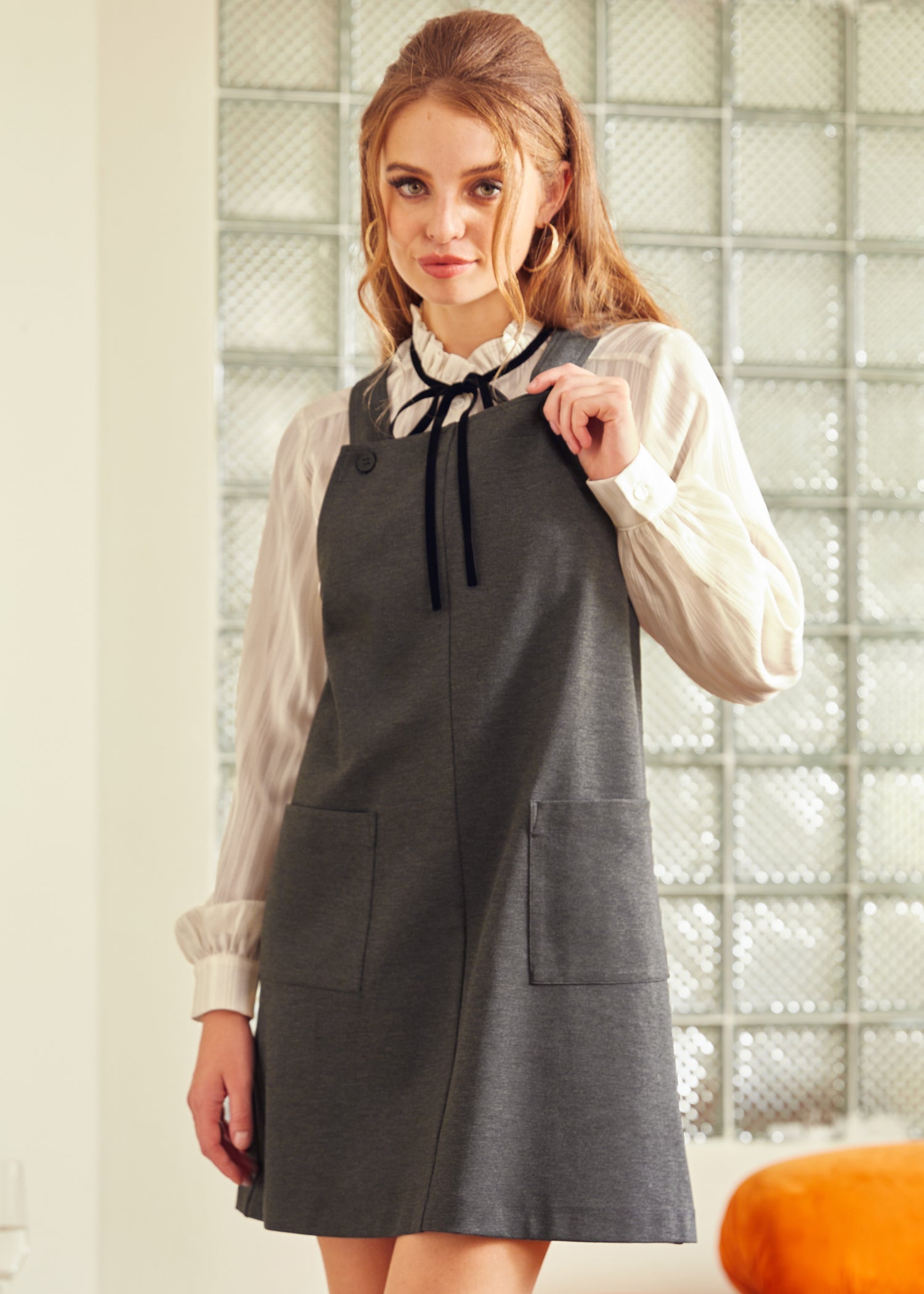 Daring Darling Women's Denim Overalls Dress - Stylish and Comfortable for Casual Outings, Date Nights & Outdoor Adventures
