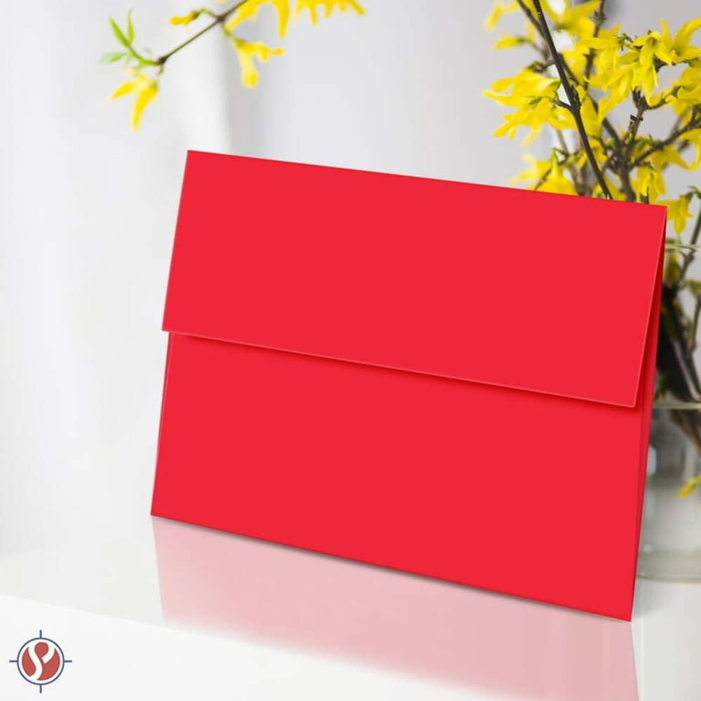 Premium Red A2 Envelopes 5 3/4