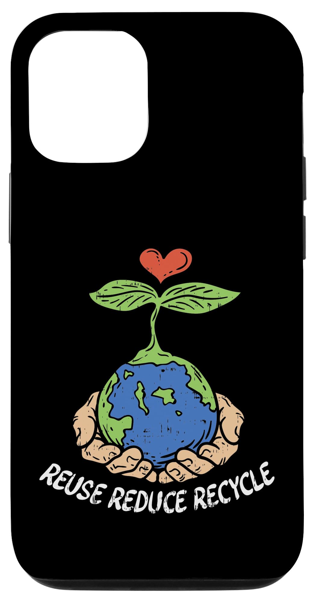 Eco-Friendly iPhone 12/12 Pro Case - 50th Earth Day Anniversary Edition | Durable Recycled Material Protective Phone Cover for Daily Use & Outdoor Activities
