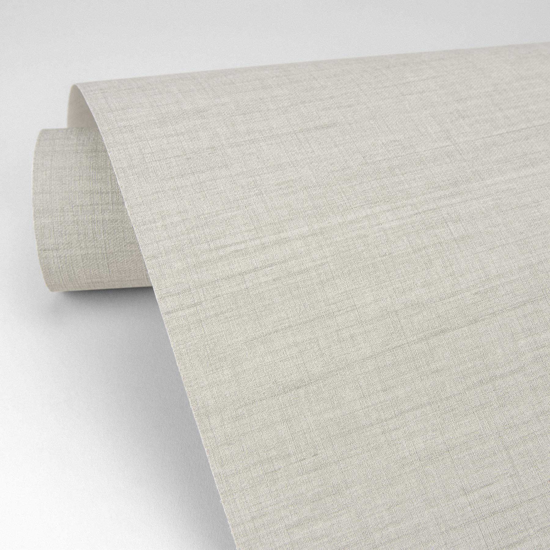 Premium Essence Cream Linen Texture Wallpaper - Self-Adhesive Peel & Stick Wallpaper for Bedroom, Living Room, Office - Easy to Install & Removable Home Decor