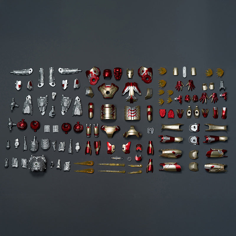 Iron Man MK42 Model Kit 1/7 Scale - Premium Collectible Figure from Iron Man 3 Movie - Perfect for Marvel Fans, Model Builders & Display Collections