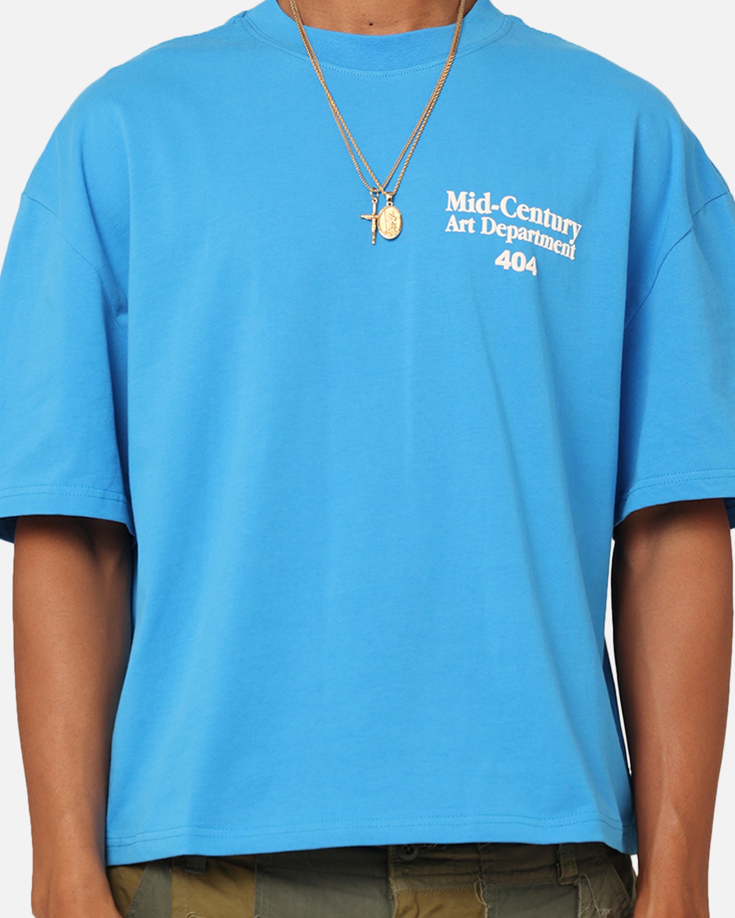 Vintage 404 Mid Century Art T-Shirt for Men & Women - Blue Retro Graphic Tee - Perfect for Casual Wear, Retro Parties & Unique Gifts