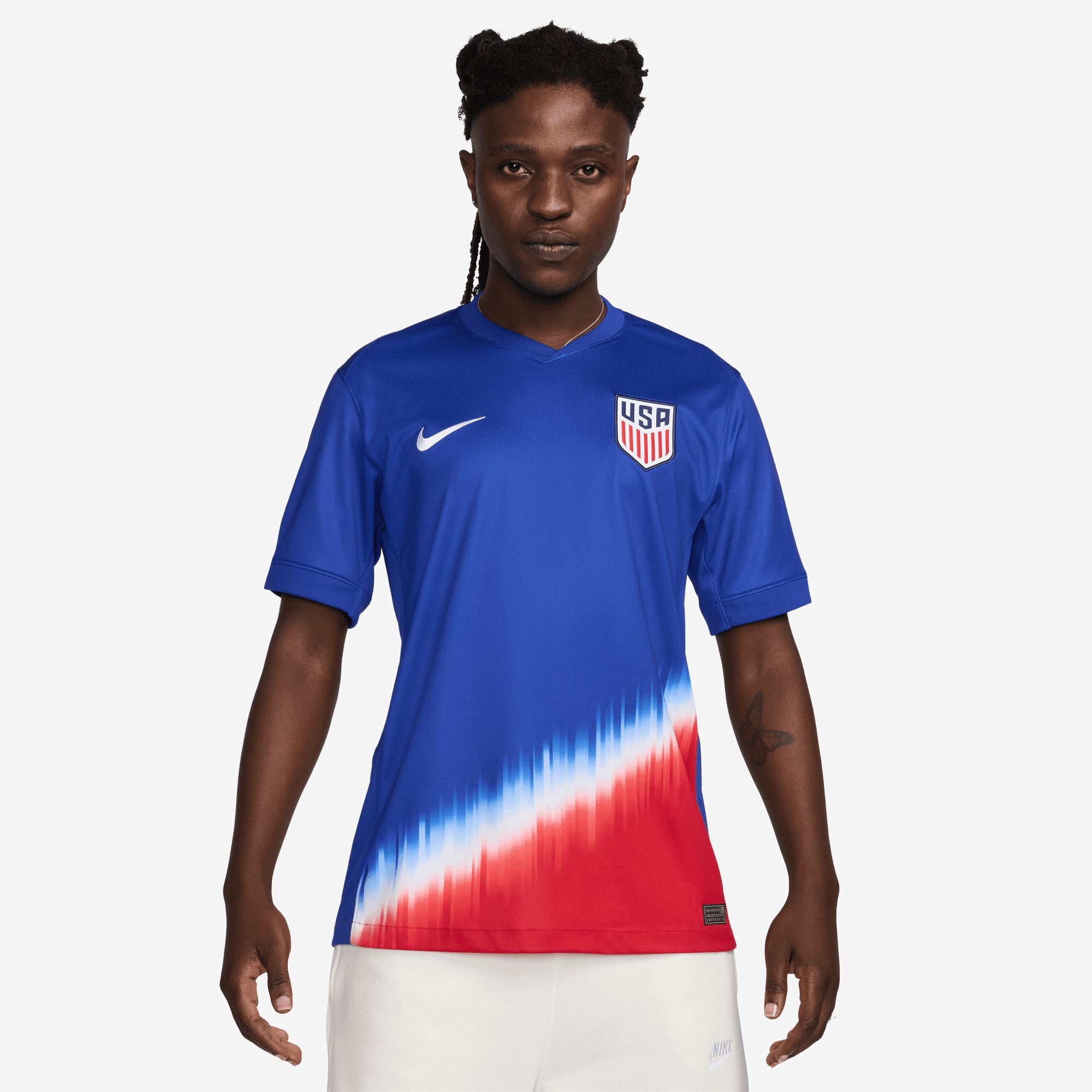 Nike USMNT 2024 Stadium Away Soccer Jersey - Authentic US Men's National Team Away Jersey for Fans & Players - Perfect for Matchdays, Training & Casual Wear