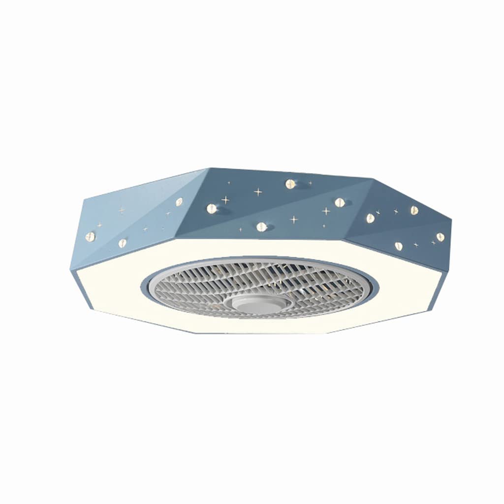 Energy Efficient 46W LED Ceiling Fan with Light - 3 Speed Remote Control, Reversible Blades for Winter & Summer, Modern Chandelier Style - Perfect for Living Room, Bedroom, and Dining Room Cooling & Lighting