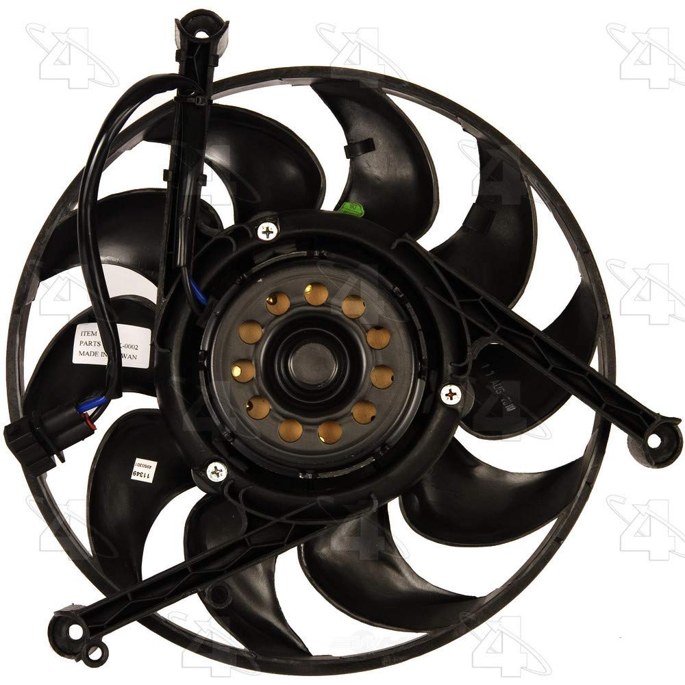 Four Seasons Engine Cooling Fan Assembly - Replacement Part #76092 - Compatible with Various Car Models - Ideal for Overheating Prevention & Engine Cooling System Repair