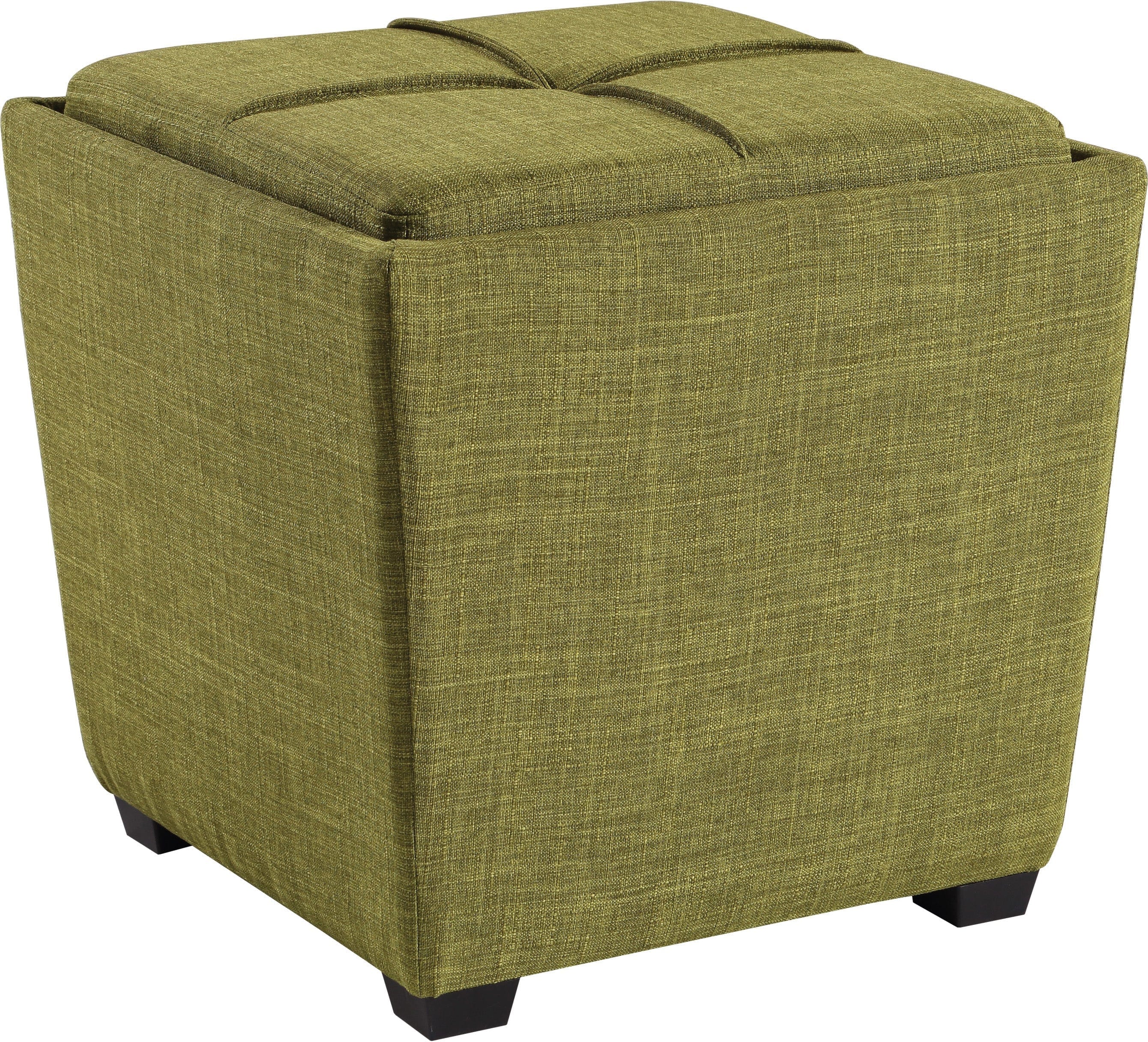 Office Star Rockford Storage Ottoman [RCK361] - Multi-Functional Footrest & Hidden Storage Bench for Living Room, Bedroom, or Office