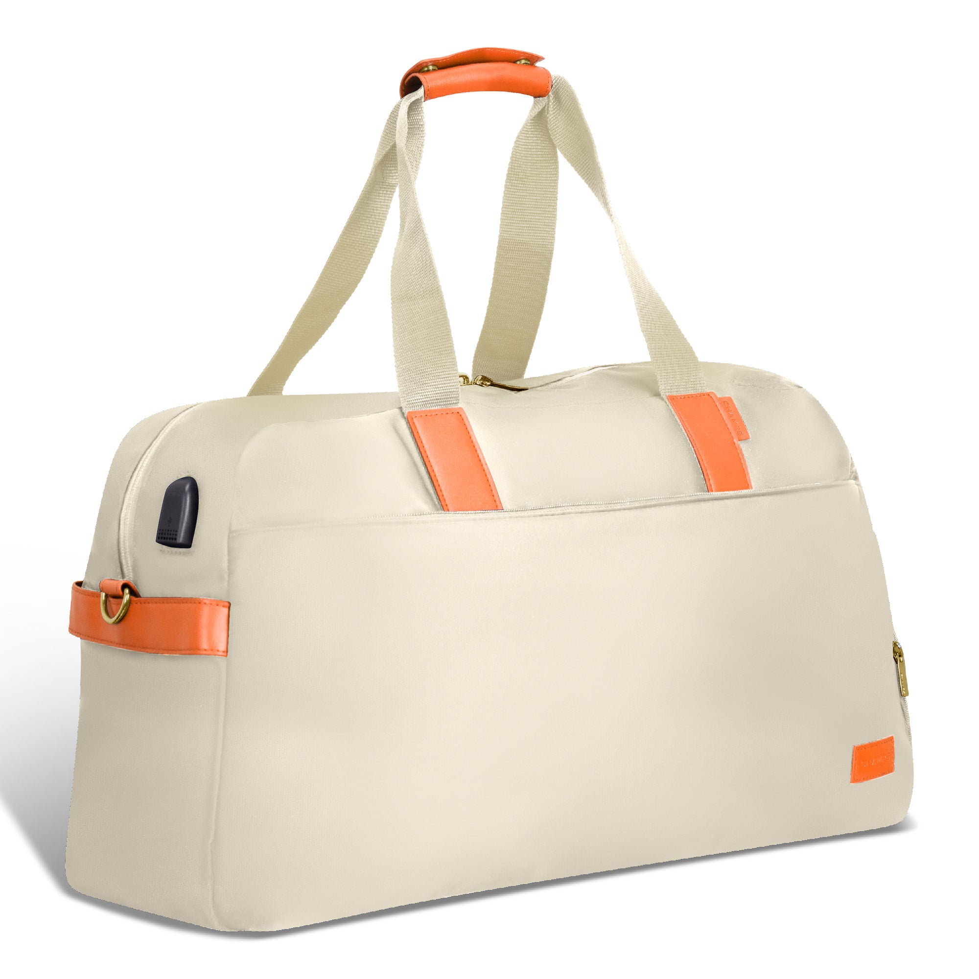 Vintage Weekender Duffle Bag for Travel, Gym & Weekend Getaways - Water-Resistant Carry-On Luggage with Spacious Storage