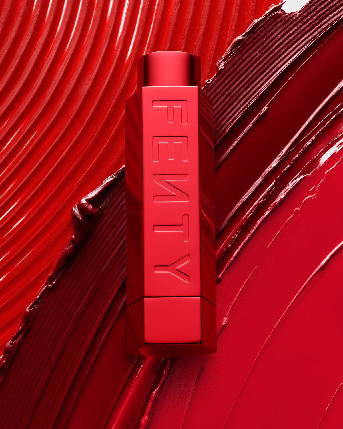 Fenty Icon The Fill Semi Matte Refillable Lipstick - Kissin' Kutie | Long-Lasting Vegan Lip Color for Day & Night Wear | Perfect for Date Nights, Parties & Everyday Makeup