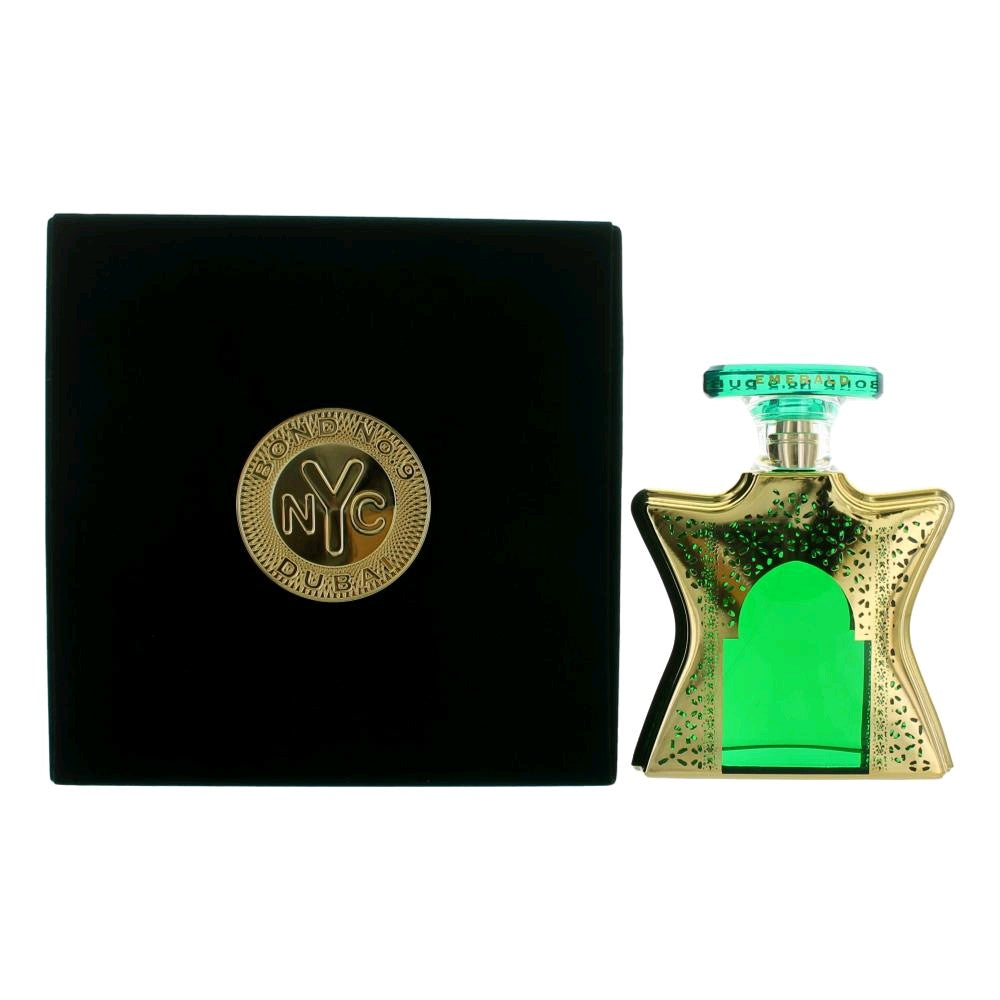 Bond No 9 Dubai Emerald 100ML Eau de Parfum Spray for Women & Men - Luxury Arabian Scent for Evening Events & Special Occasions