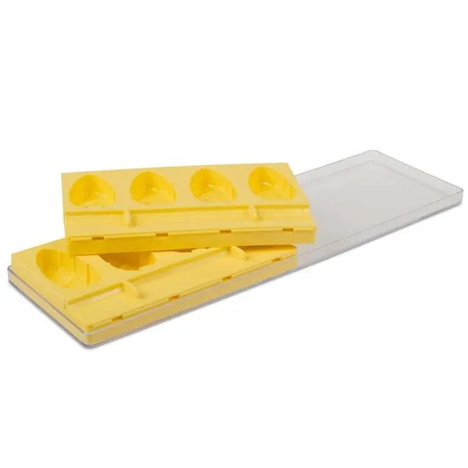 Pavogel Malibu Pop Mold - 8 Silicone Forms & 50 Sticks for Homemade Ice Pops, Popsicles, and Frozen Treats - Perfect for Summer Parties, Kids Snacks, and Family Fun
