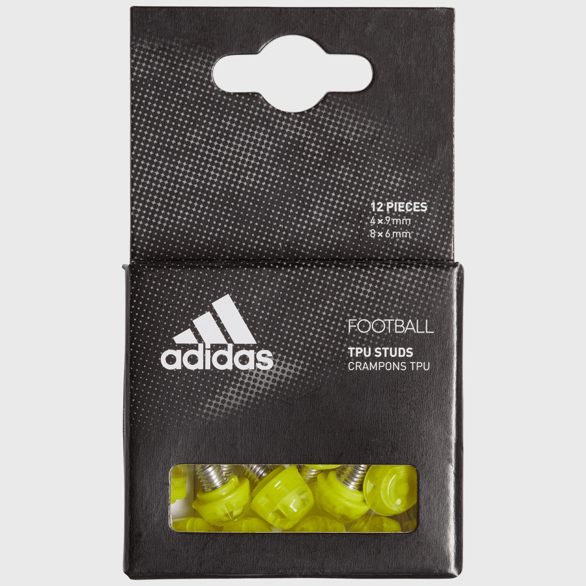 Adidas TPU Replacement Stud Pack for Soccer Cleats - Durable Football Boot Spikes for Firm Ground - Perfect for Soccer, Rugby & Training on Turf Fields