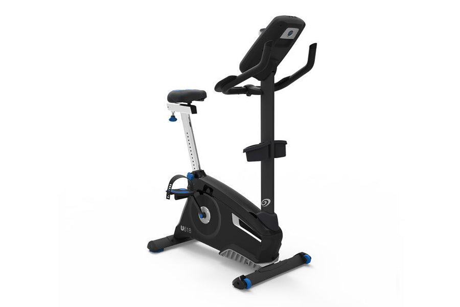 Nautilus U618 Upright Exercise Bike for Home Gym - Quiet Magnetic Resistance Indoor Cycling Bike with LCD Display & Heart Rate Monitor - Perfect for Cardio Workouts & Weight Loss Training