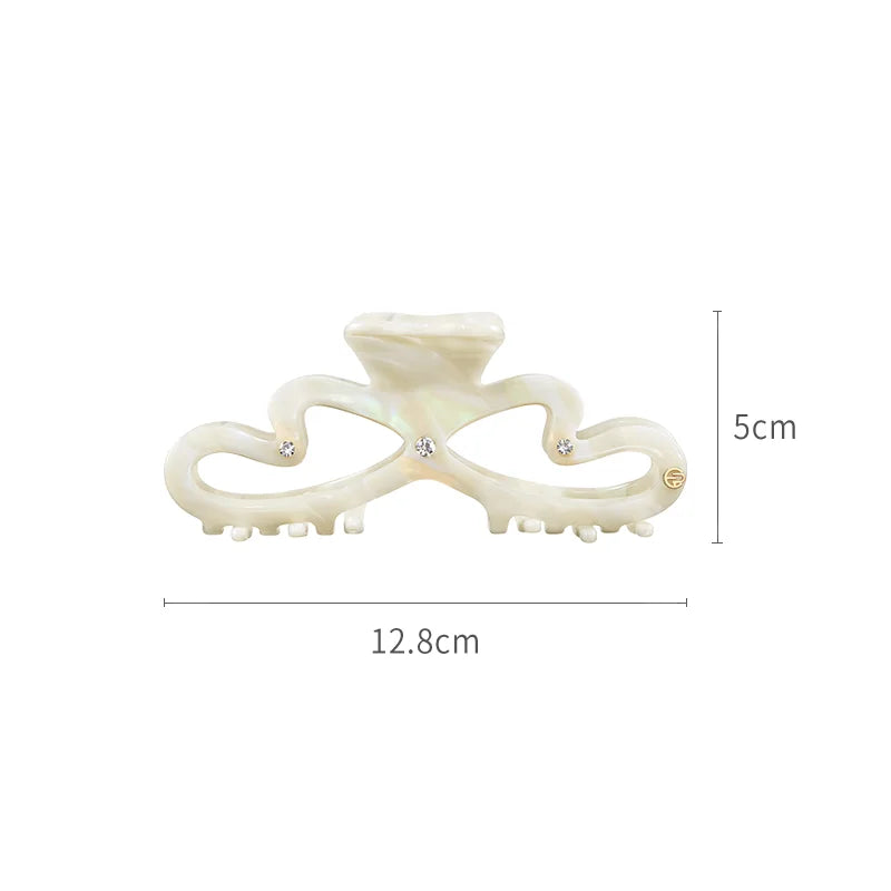 Hayley XL Hair Claw Clip - Large Hair Clips for Women, Strong Hold Hair Accessories for Thick Hair, Perfect for Ponytails, Buns & Updos (Great for Work, Gym & Everyday Use)