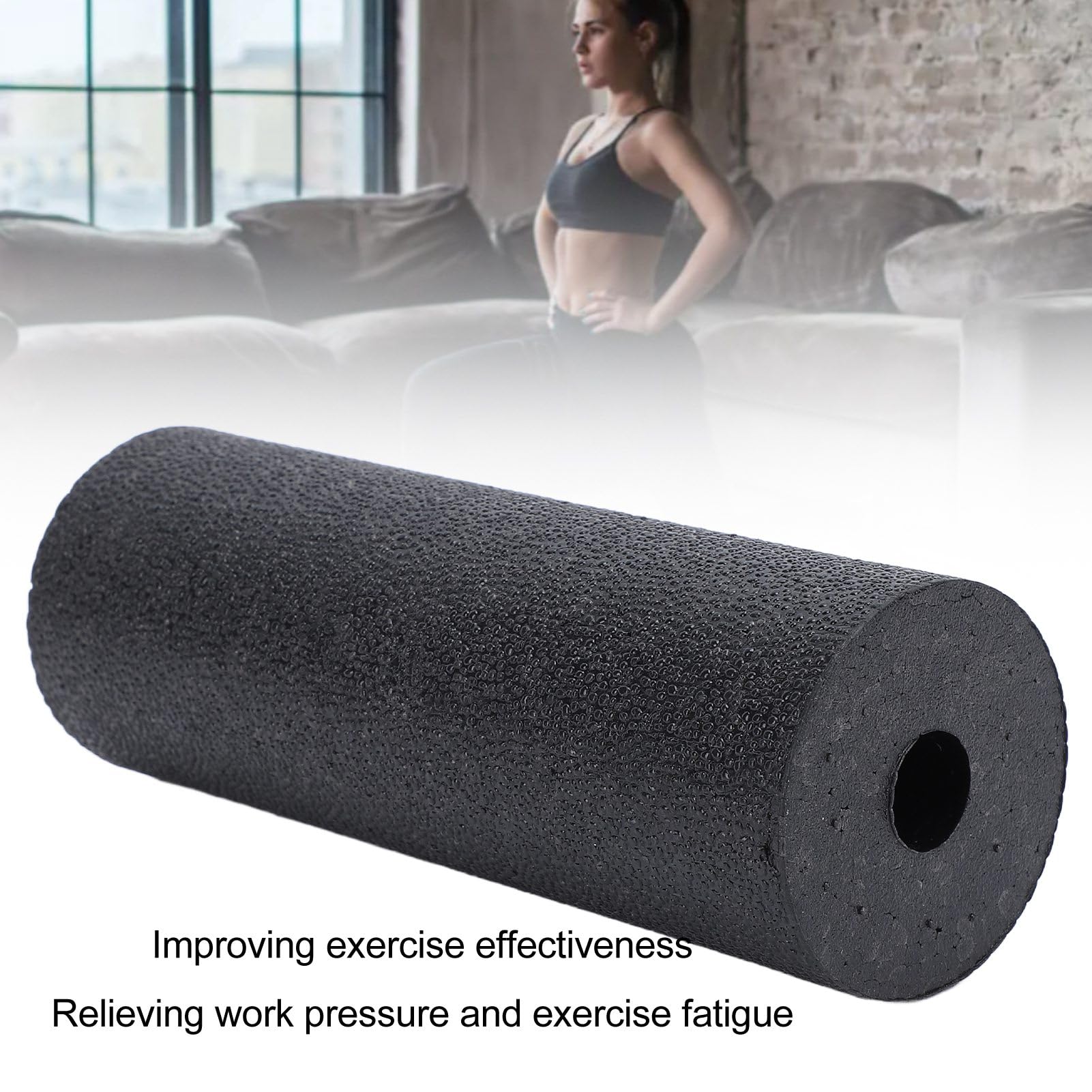 Premium High-Density EPP Foam Roller for Full Body Massage & Muscle Recovery - Perfect for Yoga, Gym, and Post-Workout Therapy