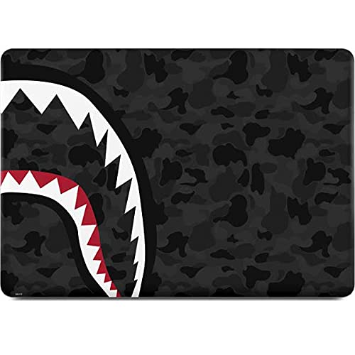 Skinit Officially Licensed Shark Teeth Grey Street Camo Laptop Skin for MacBook Pro 13-inch with Touch Bar (2016-2020) | Durable Protective Decal for Work, School & Travel