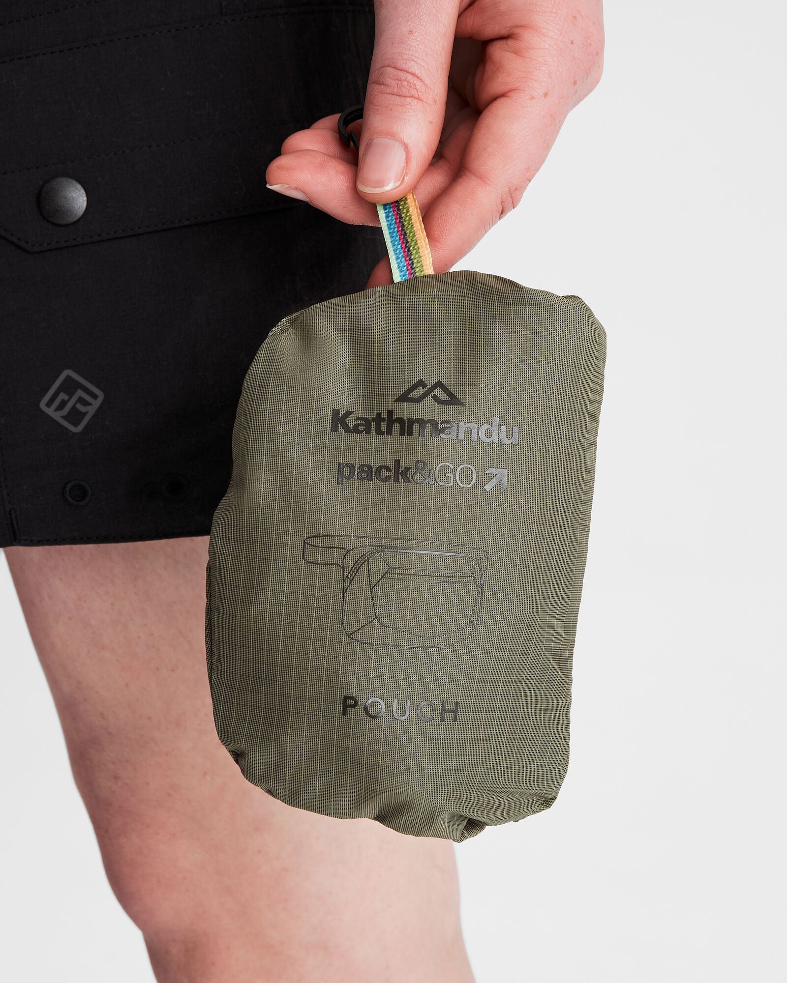 Pack&Go Pouch - Premium Beech Wood Travel Organizer | Compact Storage for Toiletries, Jewelry & Essentials | Perfect for Travel, Camping & Daily Use
