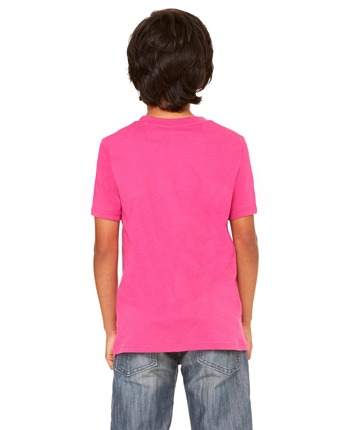 Bella + Canvas 3001Y Youth Jersey T-Shirt - Soft Cotton Short Sleeve Tee for Kids & Teens | Perfect for School, Sports & Everyday Wear