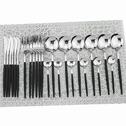 Black Handle Silver