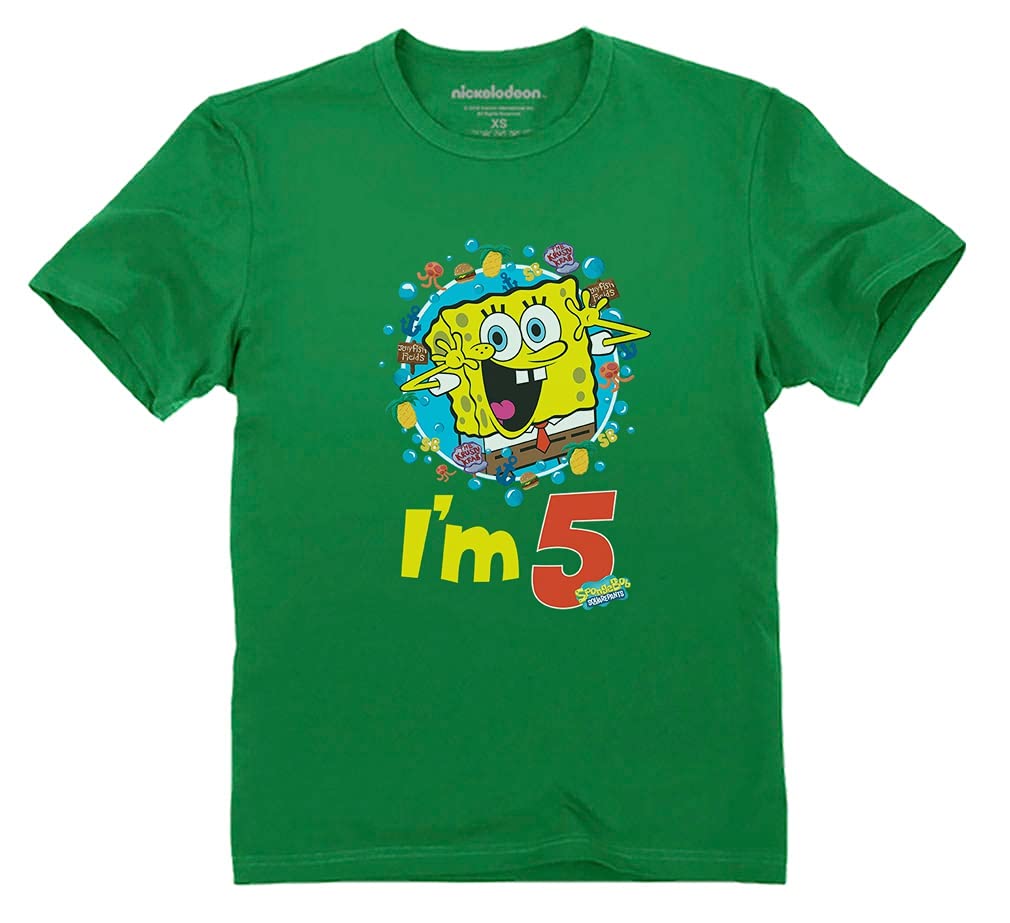 Official SpongeBob SquarePants 4th Birthday Toddler T-Shirt - 