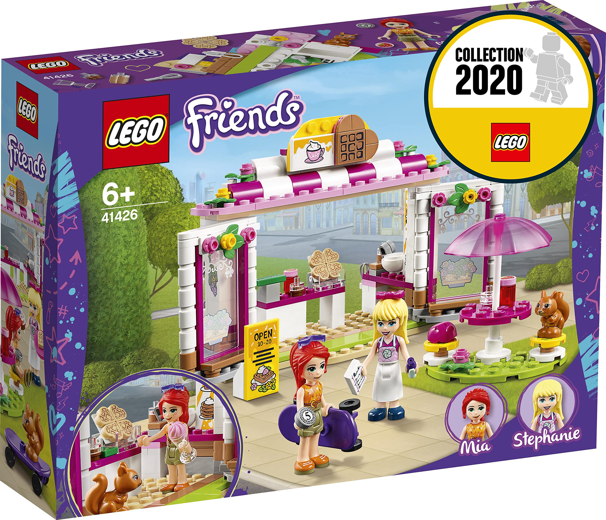 LEGO 41426 Friends Heartlake City Park Café Building Toy Set - Creative Play for Kids, Perfect for Birthday Gifts & Pretend Play Scenes