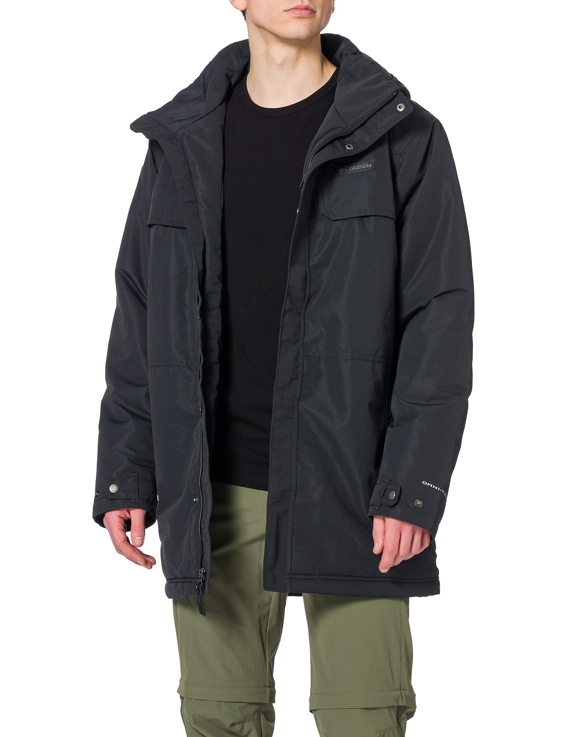 Columbia Men's Rugged Path™ Waterproof Winter Parka – Insulated Hooded Jacket for Hiking, Camping & Outdoor Adventures