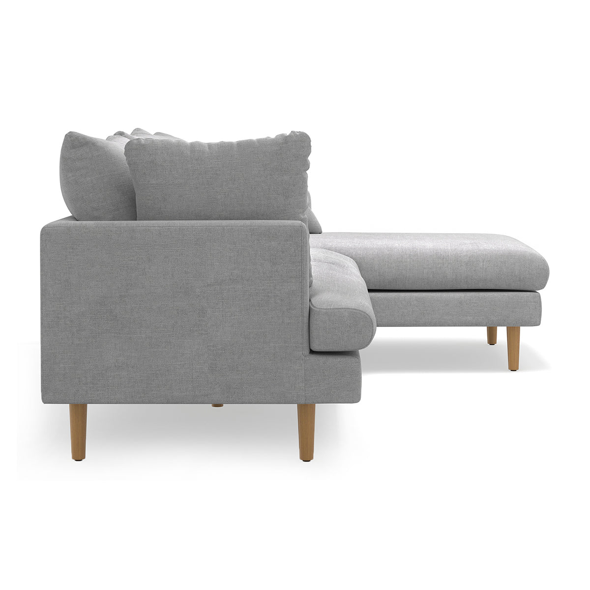 Byron Fabric Modular Sofa with Right Hand Chaise - Modern Sectional Couch for Living Room, Lounge & Family Room - Comfortable & Stylish Home Furniture