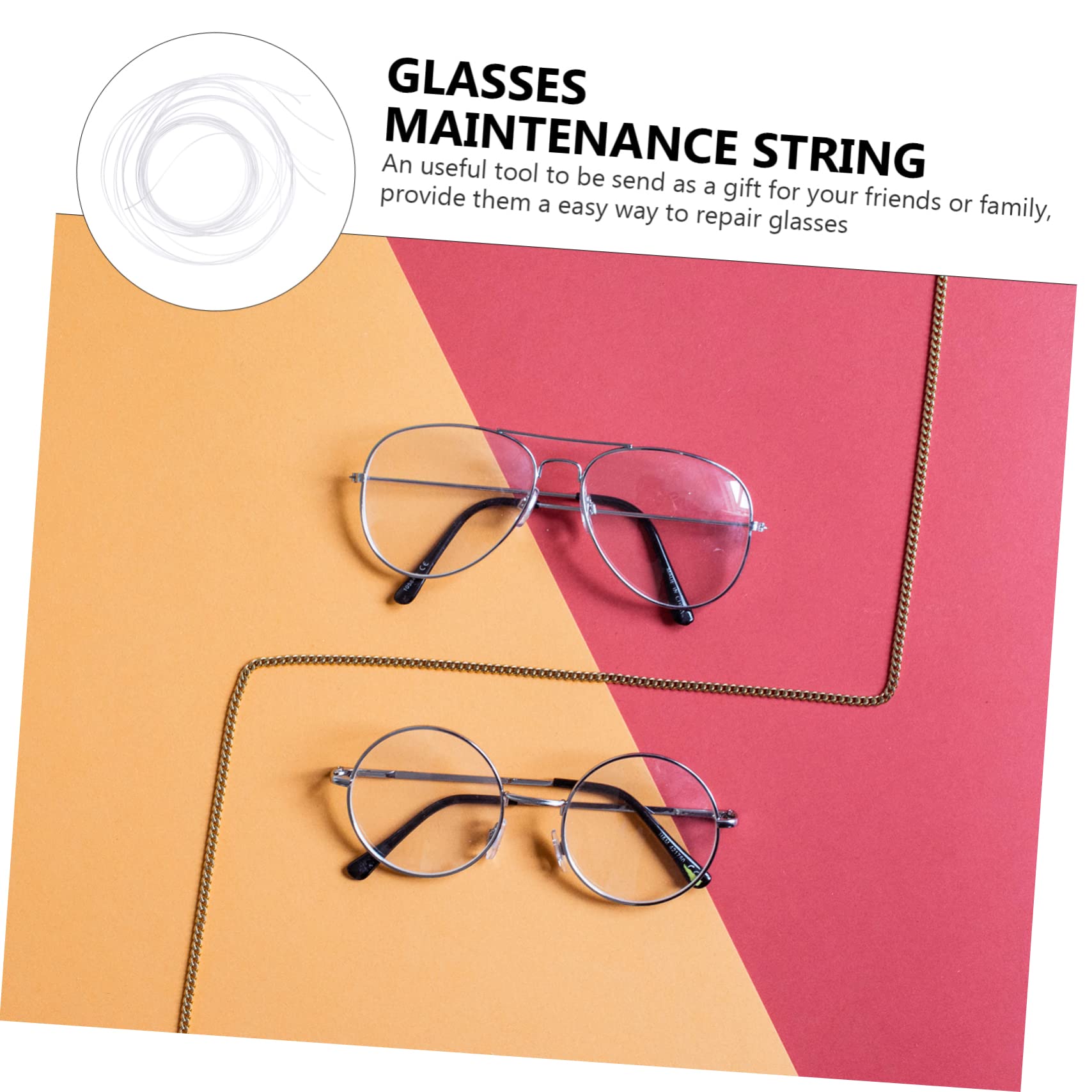 Healvian 6-Pack Glasses Replacement Parts - Nose Pads & Screws for Frameless Eyeglasses Repair - Optician Tools & Eyewear Accessories Kit - Perfect for Home, Office & Travel Glasses Maintenance