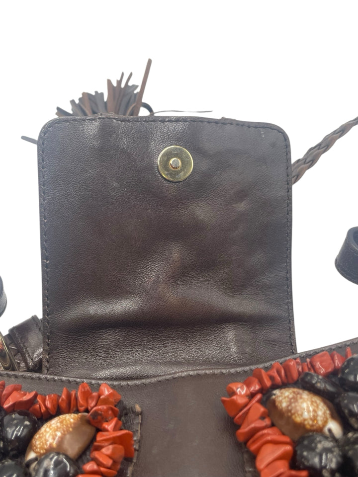 Vintage Yves Saint Laurent Beaded Tassel Shoulder Bag - Luxury Designer Crossbody Purse for Women, Perfect for Evening Parties & Special Occasions