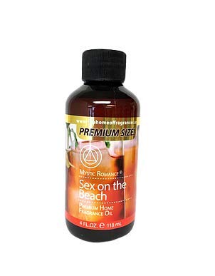 Mystic Romance Premium Fragrance Oil - Sex On The Beach Scent - 4 fl.oz Bonus Size - Aromatherapy, Massage & Home Diffuser Essential Oil for Relaxation & Romantic Ambiance