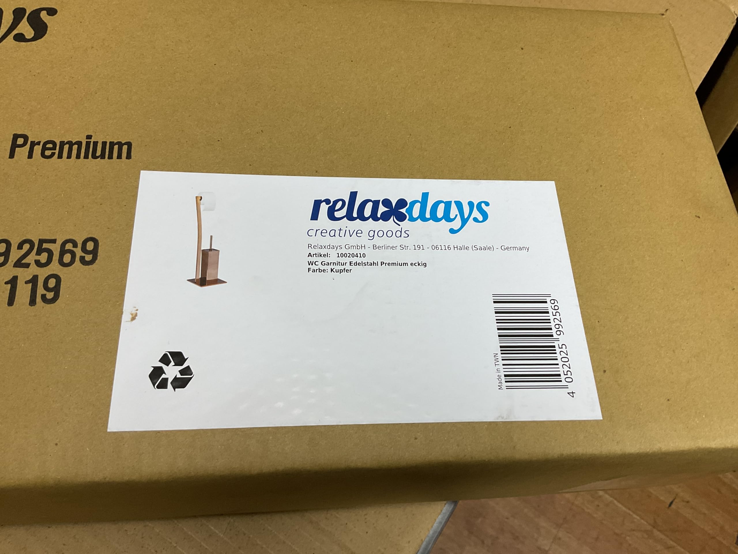 Stainless Steel Free-Standing Toilet Brush and Holder Set with Copper Accents - 71 x 20 x 20 cm Bathroom Cleaning Tool for Modern Homes (Ideal for Toilet, Bathroom & Guest Powder Room Maintenance)