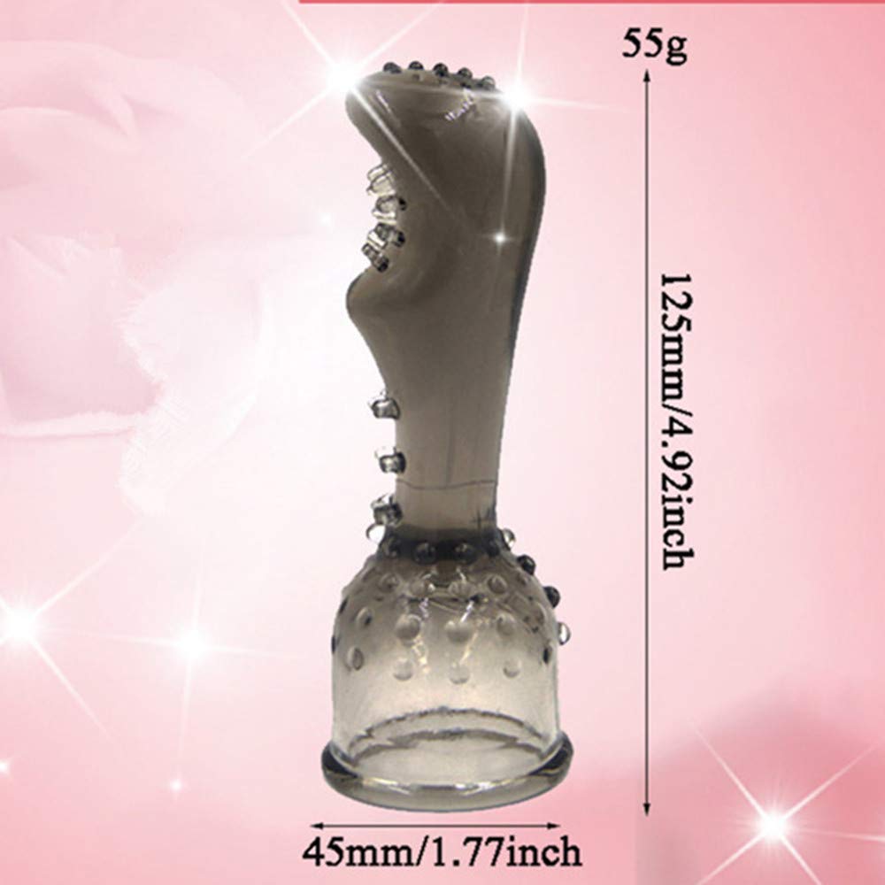 3Pcs Handheld Magic Wand Attachments - 1.4 Inch Inner Diameter Massage Accessories for Full Body Relaxation | Perfect for Women's Spa, Home Use & Couples Therapy