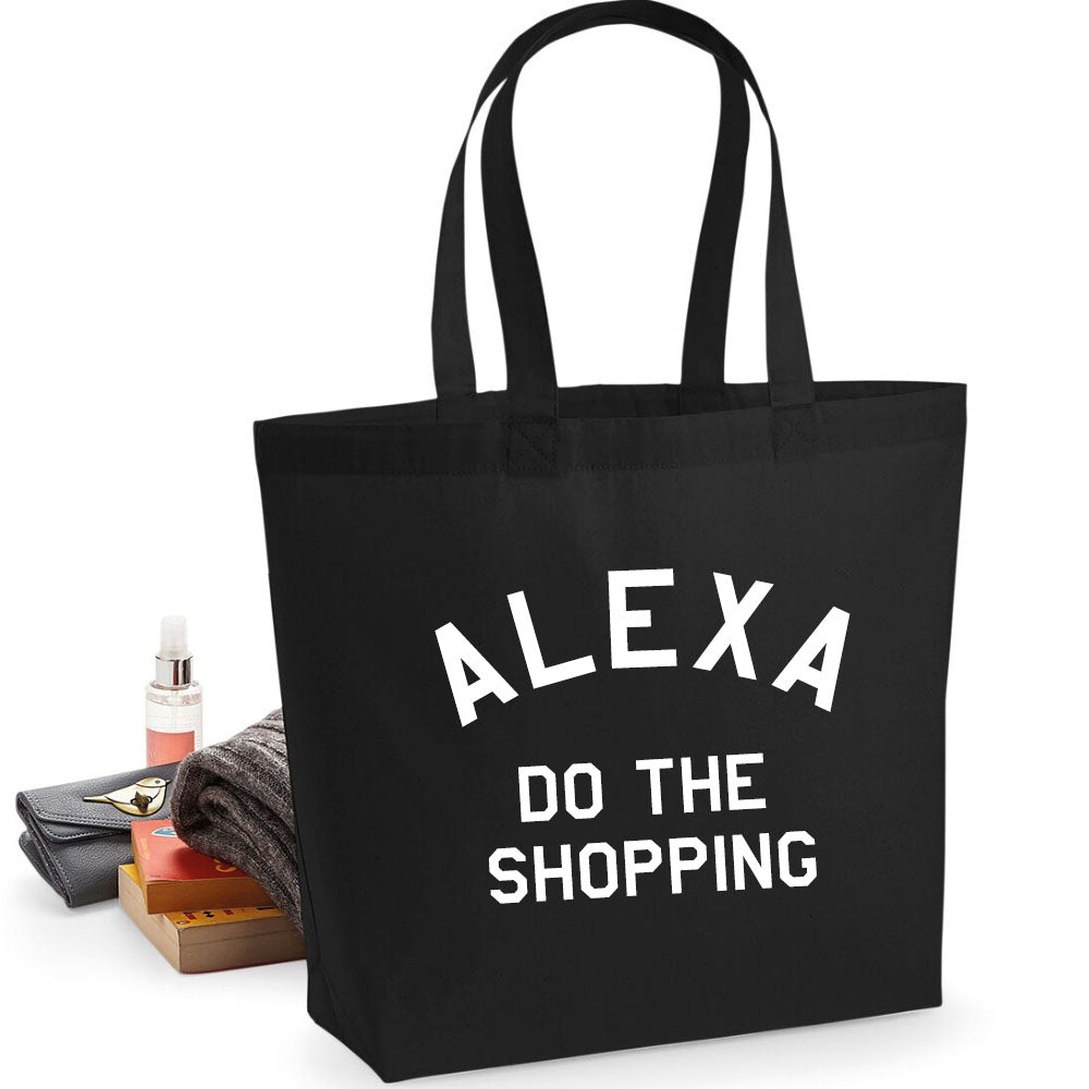 Alexa Do Shopping Tote Bag (MRK X) - Eco-Friendly Reusable Grocery Bag for Shopping, Beach & Daily Use