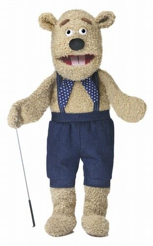Bobby the Bear 28.3 Inch Large Hand Puppet for Kids - Interactive Storytelling, Role Play & Educational Toy (Code 33) - Perfect for Classroom, Theater & Family Fun