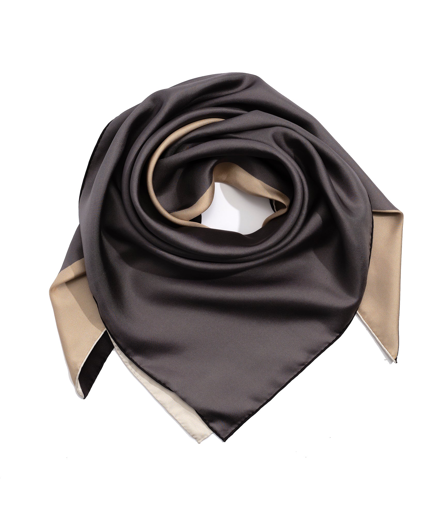 Split Square 35 Silk Scarf - Luxury Fashion Accessory for Women, Elegant Square Scarf for Office, Party & Travel - Premium Silk Scarf Gift for Her